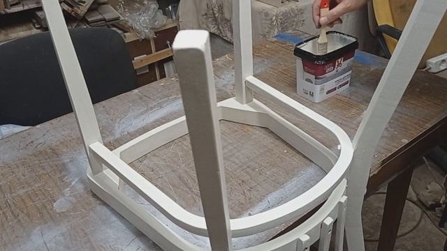 Реставрация венского стула. Restoration of the Vienna chair. смотреть онлайн