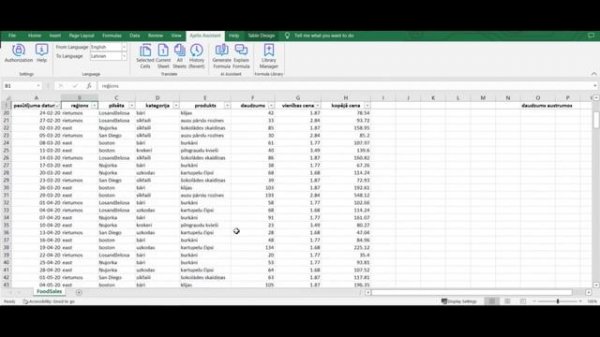 Ajelix AI Excel Assistant - Excel File Translator