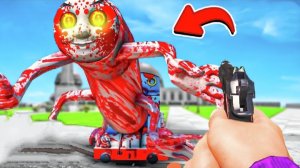 КАК ПОБЕДИТЬ ПАРОВОЗИК ТОМАС в ГТА 5 МОДЫ! Train Thomas EXE и ОБЗОР МОДА в GTA ВИДЕО MODS ИГРЫ