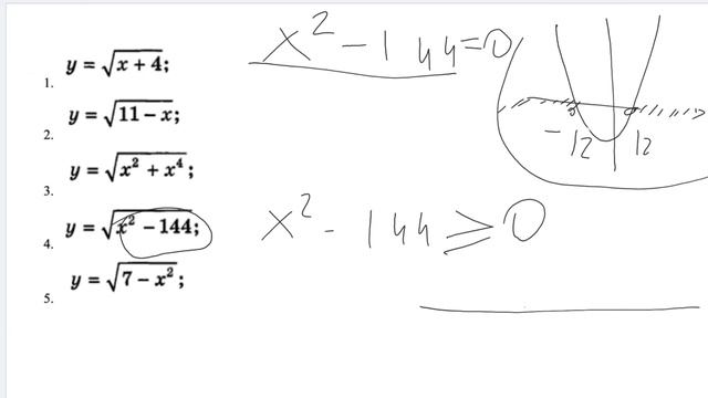Найти ОДЗ  Метод интервалов для решения неравенства Д430