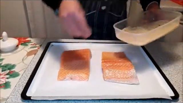 Tutorial ricetta Salmone gratinato al forno смотреть онлайн