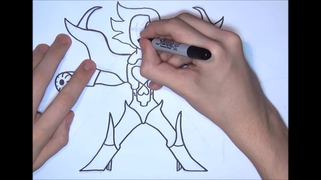 How To Draw Mettaton Neo From Undertale ✎ YouCanDrawIt ツ 1080p HD