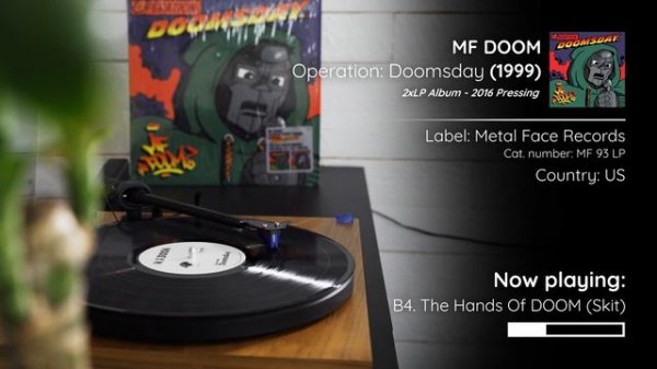 MF DOOM - Operation: Doomsday [2016 Pressing] (1999, 2xLP Album) | Full Vinyl Rip