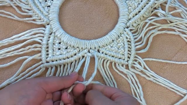 Macrame Mandala Wall Hanging Tutorial I For Beginners I DIY смотреть онлайн