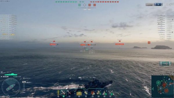 World Of Warships Random Battle Gameplay With ÖLAND