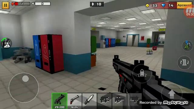 Прохождение зомби карты ПИКСЕЛЬ ГАН 3D смотреть онлайн
