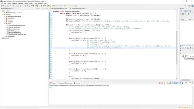 Java Lab: Password Modifier смотреть онлайн