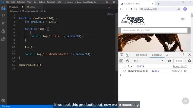 JAVA SCRIPT : GETTING STARTED | CHAPTER:10=SCOPE AND HOISTING смотреть онлайн