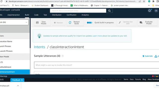 Create Alexa Skills with AWS Lambda using python. смотреть онлайн
