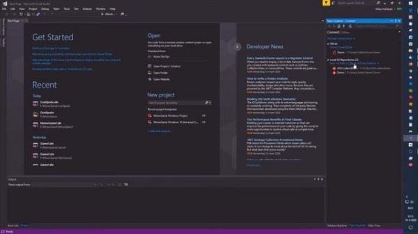How to do a Clone operation from GitLab in Visual Studio #Clone