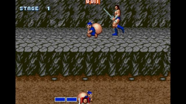 SEGA Golden Axe 1989 16 bit game смотреть онлайн