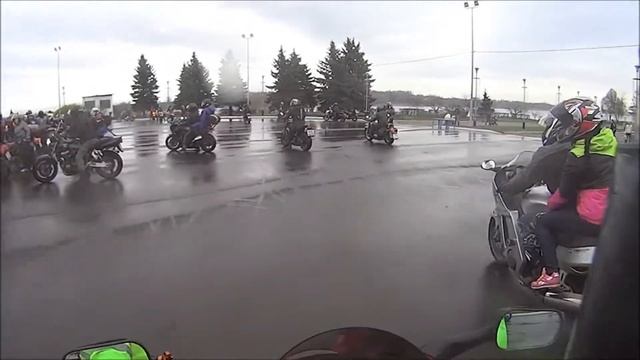 Открытие мотосезона г. Ярославль 03 05 15 (пробег) смотреть онлайн