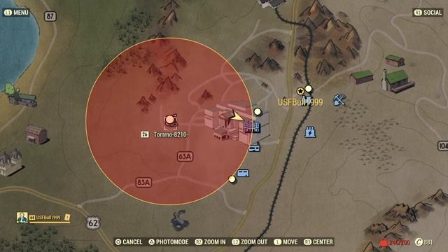WHAT Happens! Nuclear Strike! No power armor inside Whitespring Resort Fallout 76 смотреть онлайн