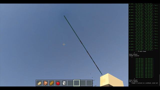 DALL-E and ChatGPT in Minecraft Bedrock - Demo (Source on GitHub) смотреть онлайн