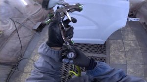 Покраска мокрым по мокрому через эпоксидный грунт