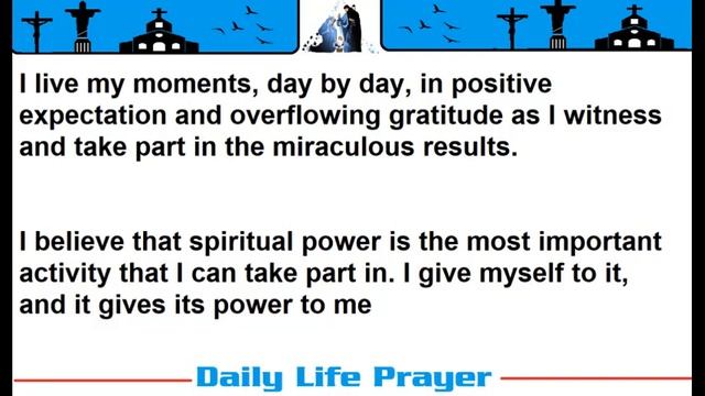 Catholic Prayer for Positive thinking - Miracle prayer for positivity and strength to think positiv смотреть онлайн