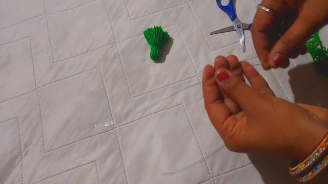 How to make a flower at home with thread смотреть онлайн