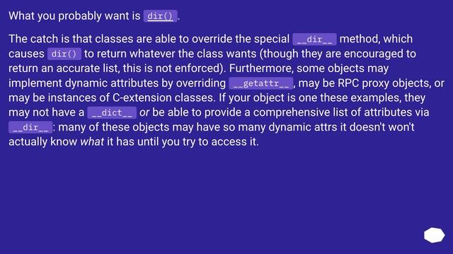 Get all object attributes in Python? смотреть онлайн