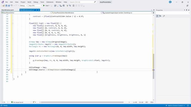 WPF C#/VB - Making a Simple Photo Editor смотреть онлайн