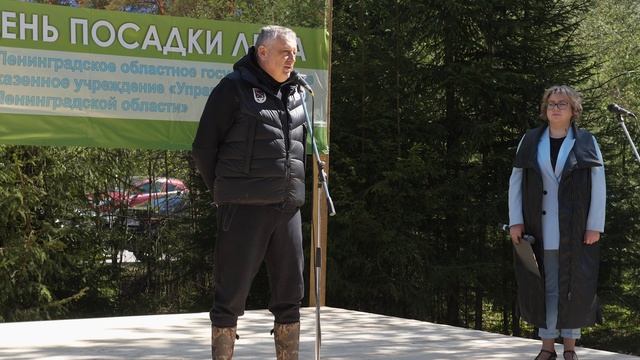 Всероссийский день посадки леса (поселок Шапки, Тосненский район) смотреть онлайн