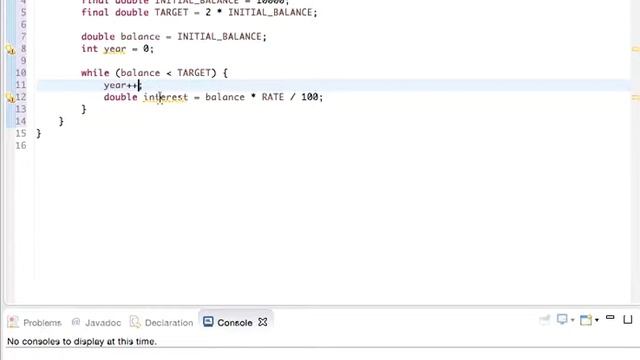 Compute Time it Takes for Investment to Double (Java) смотреть онлайн