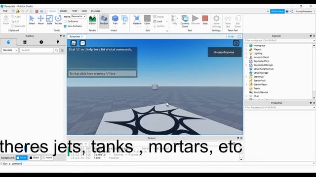 How to install Wolfenchan in roblox studio (jets and tanks!) смотреть онлайн