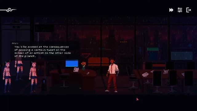 The Red Strings Club ENDING Gameplay Walkthrough Playthrough Let's Play Full Game Guide #1 смотреть онлайн