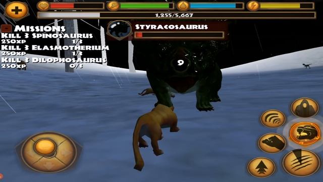 Sabertooth Tiger Simulator - By Gluten Free Games-IOS/Android смотреть онлайн