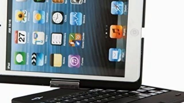 Swivel 360 Degree Rotatable Bluetooth Keyboard Case for ipad mini смотреть онлайн