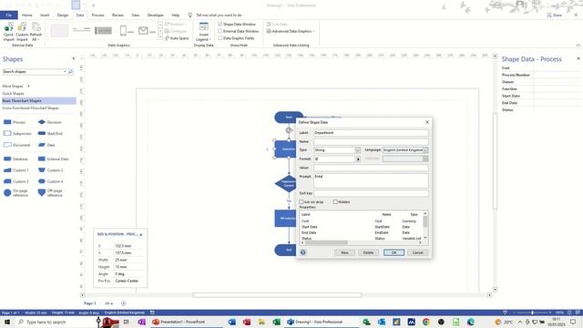 This Video Explains How To Create A Basic Flowchart In Microsoft Visio