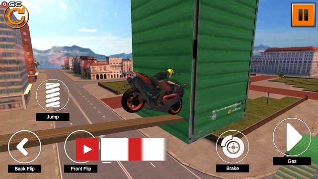 Bike Stunts Race 2021 Free Moto Bike Racing Games - Impossible Motor Racer - Android GamePlay #3 смотреть онлайн
