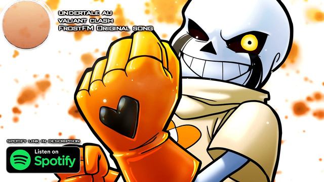 1 Hour Undertale AU: Delta Sans Fight Theme - Valiant Clash (FrostFM Fan Original) смотреть онлайн
