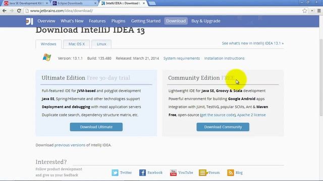 JAVA Tutorials for Beginners 5 Installing IntelliJ IDEA смотреть онлайн