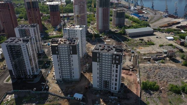 ЖК КБС Берег облёт июнь 2022