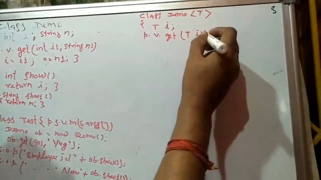 Generic class in Java in Hindi,Explain with proper example. смотреть онлайн