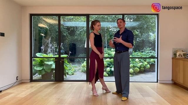 How to add contrast to your tango dancing (Tango Trick) смотреть онлайн