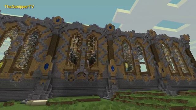 Minecraft карта: Красивый спаун для сервера! смотреть онлайн