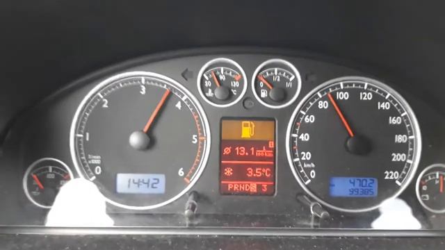 VW T5 2.5 TDI 128KW Automatik. Im S Modus. смотреть онлайн