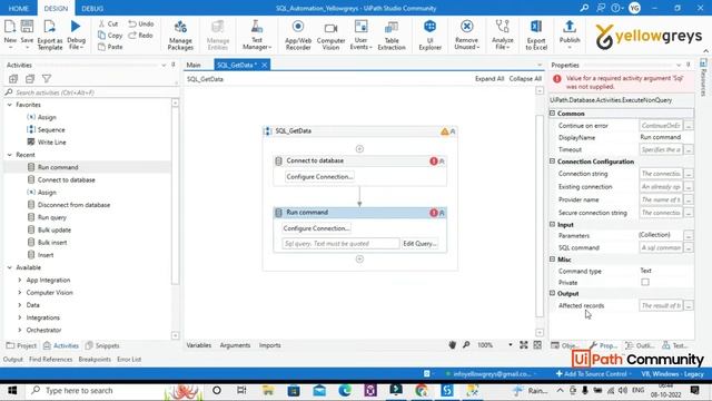 UiPath | SQL | Get Data from SQL Table | Store in Excel? | தமிழில் | Yellowgreys - YouTube смотреть онлайн