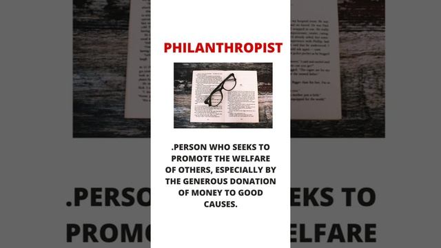 Philanthropist meaning || смотреть онлайн