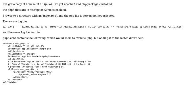 DevOps & SysAdmins: enabling index.php on linux mint apache2 смотреть онлайн