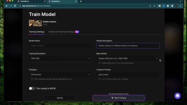 Create customized ai art models | Leonardo AI - model training (Part 2) смотреть онлайн