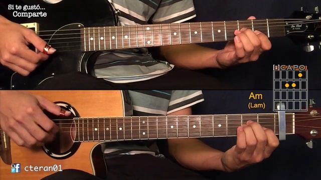 Guitarra - Yoskar Sarante Bachata Cover/Tutorial Guitarra смотреть онлайн