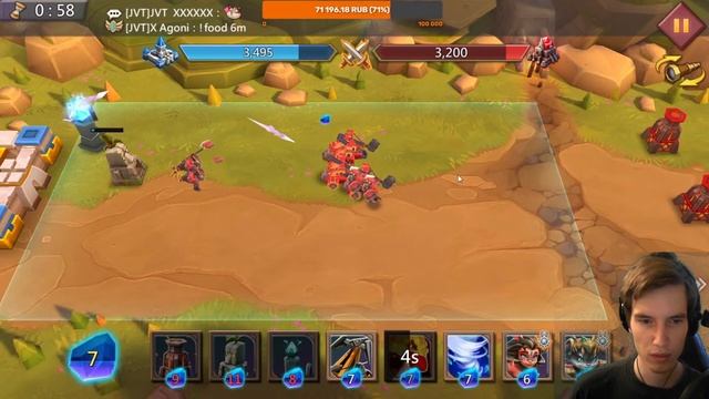 Lords Mobile - Прохождение испытаний грани с 5-13 до 6-15 смотреть онлайн