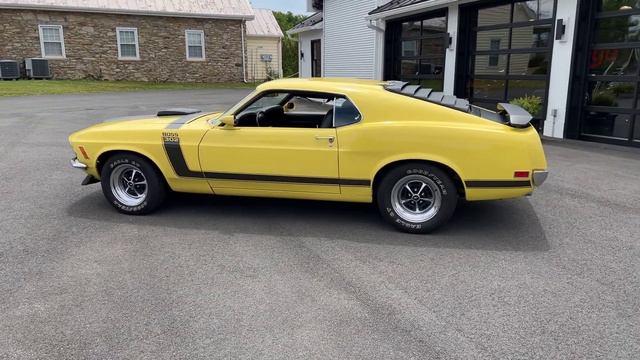 1970 Ford Mustang Boss 302 Open Headers Walkaround - Unrestored Survivor with Original Paint смотреть онлайн