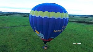 Приземление воздушного шара / полет на воздушном шаре