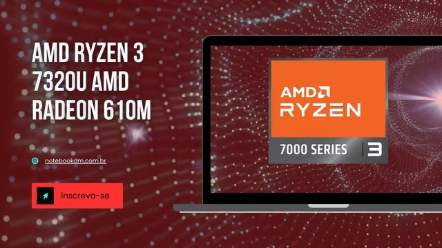 Notebook AMD Ryzen 3 7320U AMD Radeon 610M смотреть онлайн