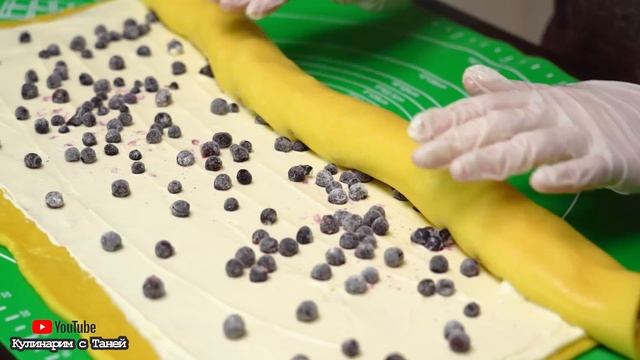 МЫ в ВОСТОРГЕ от этих булочек с КРЕМОМ!! Как ПИРОЖНОЕ | Кулинарим с Таней смотреть онлайн