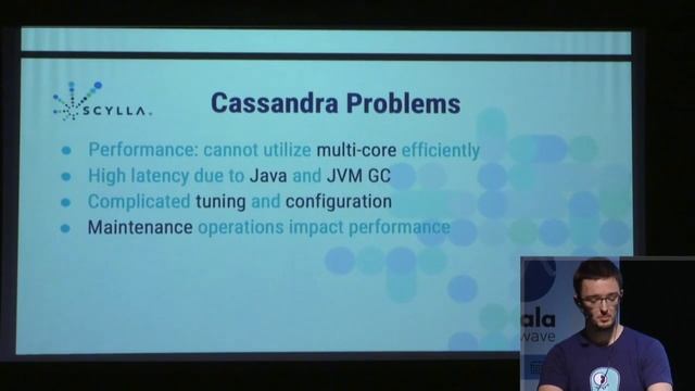 Scalawave - Piotr Jastrzębski "SCYLLA - A NOSQL DATABASE" смотреть онлайн