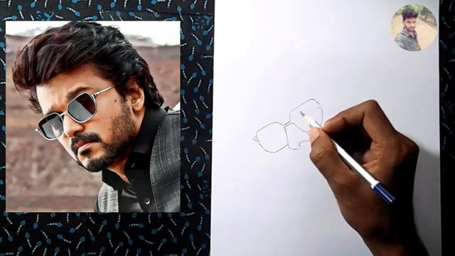 Varisu Vijay Free Hand Drawing / Varisu Movie Vijay Drawing / Easy Drawing /Outline /Arun ArtBook смотреть онлайн
